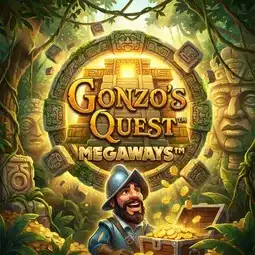 Gonzos Quest Megaways game at Rhino Casino for United Kingdom players
